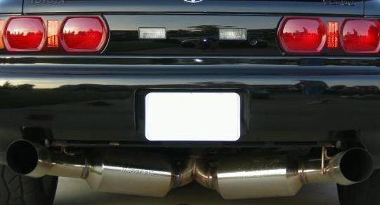 MR2 3" Stainless Steel Dual Exhaust (turbo)